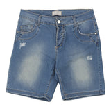 Vintage blue X-Cape Denim Shorts - womens 30" waist