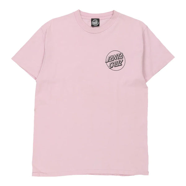 Vintage pink Santa Cruz T-Shirt - mens large