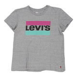 Levis T-Shirt - Small Grey Cotton
