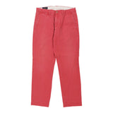 Ralph Lauren Slim Fit Chinos - 31W 29L Pink Cotton