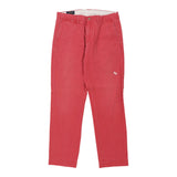 Ralph Lauren Slim Fit Chinos - 31W 29L Pink Cotton
