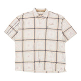 Vintage white Phat Farm Short Sleeve Shirt - mens xx-large