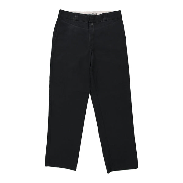 Dickies Trousers - 32W 31L Black Cotton