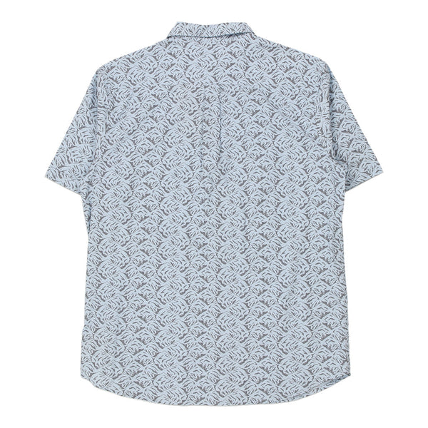 Vintage blue Voyager Patterned Shirt - mens medium