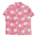 Vintage pink Cooke Street Patterned Shirt - mens medium