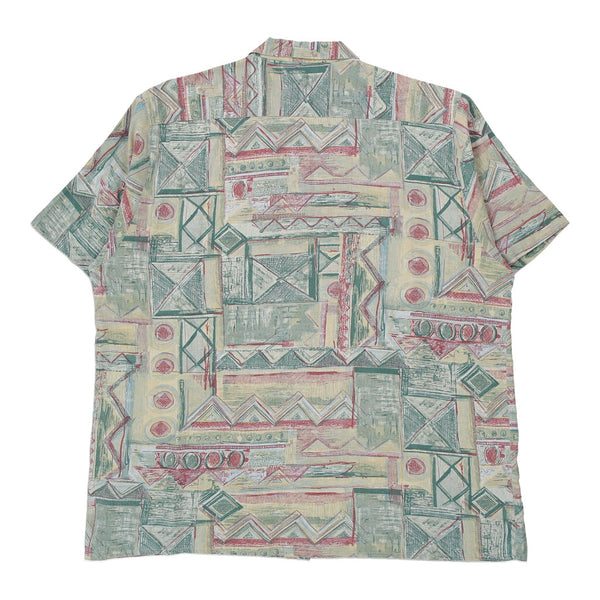 Vintage green Orkneys Hawaiian Shirt - mens large