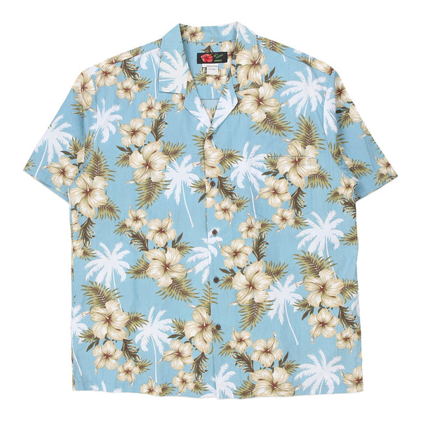 Vintage blue Ali Fashion Hawaiian Shirt - mens x-large