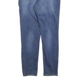 CALVIN KLEIN JEANS Womens Slim Blue Denim Jeans W34 L32 Stylish Casual Zip