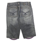 SMOG Mens Denim Blue Casual Shorts L W36 Cotton Blend Comfortable Stylish Fit
