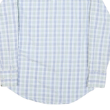 WRANGLER Mens Blue & Green Check Shirt S Casual Cotton Blend Western