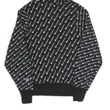 CHAMPION REVERSE WEAVE Mens Black All Over Print Pullover Hoodie S