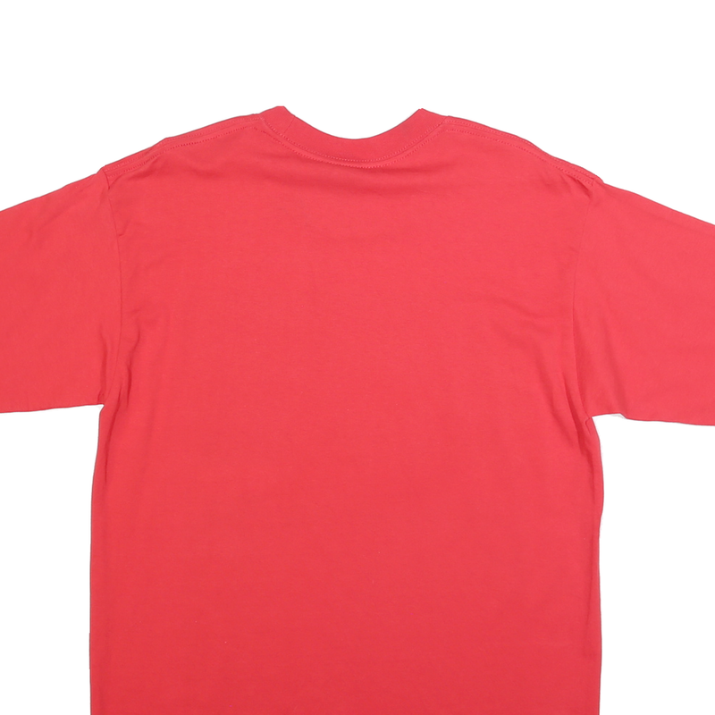 PRO ATHLETIC Mens Red USA Graphic T-Shirt L Short Sleeve Crew Neck California