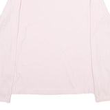 GANT Womens Pink Long Sleeve Crew Neck Cotton T-Shirt M Stylish Comfort