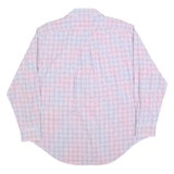 LAUREN RALPH LAUREN Mens White Red Blue Check Shirt XL Classic Fit Cotton Blend