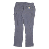 CARHARTT Womens Jeans Blue Regular Straight Denim W29 L28 Workwear Outdoor