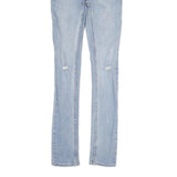 LEVI'S Womens Slim Blue Skinny Denim Light Wash Jeans W26 L29 Stretch Casual