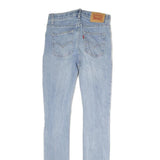 LEVI'S Womens Slim Blue Skinny Denim Light Wash Jeans W26 L29 Stretch Casual