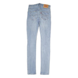 LEVI'S Womens Slim Blue Skinny Denim Light Wash Jeans W26 L29 Stretch Casual