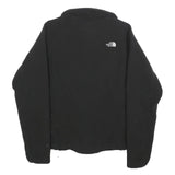 THE NORTH FACE Womens Black Fleece Jacket M Polyester Zip Up Outdoor Casual