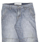 TOM TAILOR Mens Denim Blue Casual Shorts M W30 Cotton Blend Comfortable Fit