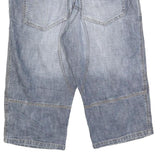 TOM TAILOR Mens Denim Blue Casual Shorts M W30 Cotton Blend Comfortable Fit