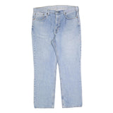 LEVI'S 515 Mens Jeans Light Blue Regular Straight Denim Stone Wash W38 L30