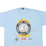THE BEST Mens Light Blue Official Brew Crew Gilroy Garlic Festival 1995 T-Shirt