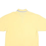 TOMMY HILFIGER Mens Yellow Basic Short Sleeve Polo Shirt 2XL Cotton Blend