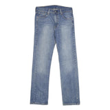 LEVI'S 513 Mens Jeans Blue Slim Straight Denim Light W30 L32 Classic Cotton