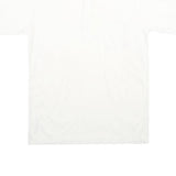 ARNOLD PALMER Mens White Short Sleeve Plain Polo Shirt S Classic Comfort