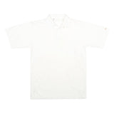 ARNOLD PALMER Mens White Short Sleeve Plain Polo Shirt S Classic Comfort