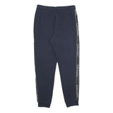 CHAMPION Mens Joggers Navy Blue M W30 L30 Logo Tape Slim Fit