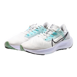 NIKE Air Zoom Pegasus 38 2021 Sneaker Trainers White Synthetic Womens UK 4.5