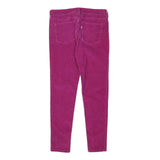 LEVI'S Womens Cotton Blend Purple Slim Skinny Trousers W28 L28 Stylish Fit