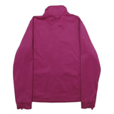 THE NORTH FACE Womens Purple Jacket XL Polyester Zip Casual Outdoor Warm