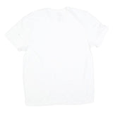 PUMA Mens White XL Classic Crew Neck Short Sleeve T-Shirt Cotton Blend Casual