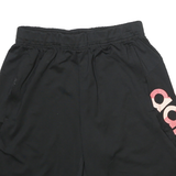 ADIDAS Mens Shorts Black M W24 Polyester Blend Sports Logo Casual Regular Fit