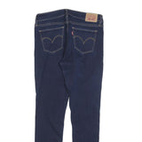 LEVI'S 711 Womens Slim Blue Denim Regular Slim Skinny W28 L30 Stretch Cotton