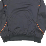 LOTTO Mens Black & Orange Zip Jacket XS Polyester Blend Sportswear Activewear