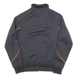 LOTTO Mens Black & Orange Zip Jacket XS Polyester Blend Sportswear Activewear