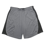 CHAMPION Mens Grey & Black Sports Shorts XL W34 Polyester Casual Gym