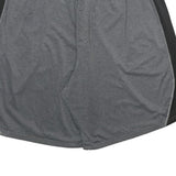 CHAMPION Mens Grey & Black Sports Shorts XL W34 Polyester Casual Gym
