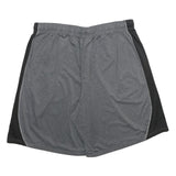 CHAMPION Mens Grey & Black Sports Shorts XL W34 Polyester Casual Gym