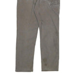 CARHARTT Mens Jeans Grey Regular Straight Cotton Blend W32 L31 Relaxed Fit