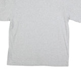 CARHARTT Mens Grey L Cotton Blend T-Shirt Short Sleeve Crew Neck Logo Print