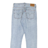 LEVI'S 501 Mens Jeans Blue Regular Straight Denim Light W25 L28 Casual Classic