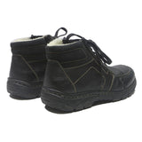 RIEKER Mens Lace-Up Ankle Boots Black Leather UK 9.5 Casual Comfort Winter