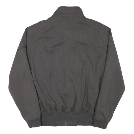 BILLABONG Mens Grey Zip Jacket L Polyester Blend Casual Outerwear