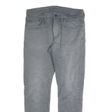LEVI'S 512 Mens Slim Tapered Denim Medium W32 L32 Blue Jeans Zip Closure