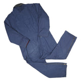 WALLS Mens Blue Cotton Blend Dungarees Regular Fit XL W44 L30 Workwear Zip
